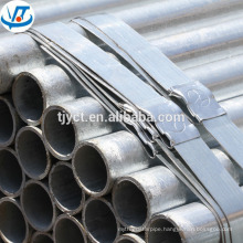 China factory top 10 hot dipped galvanized tube 1" gi pipe price